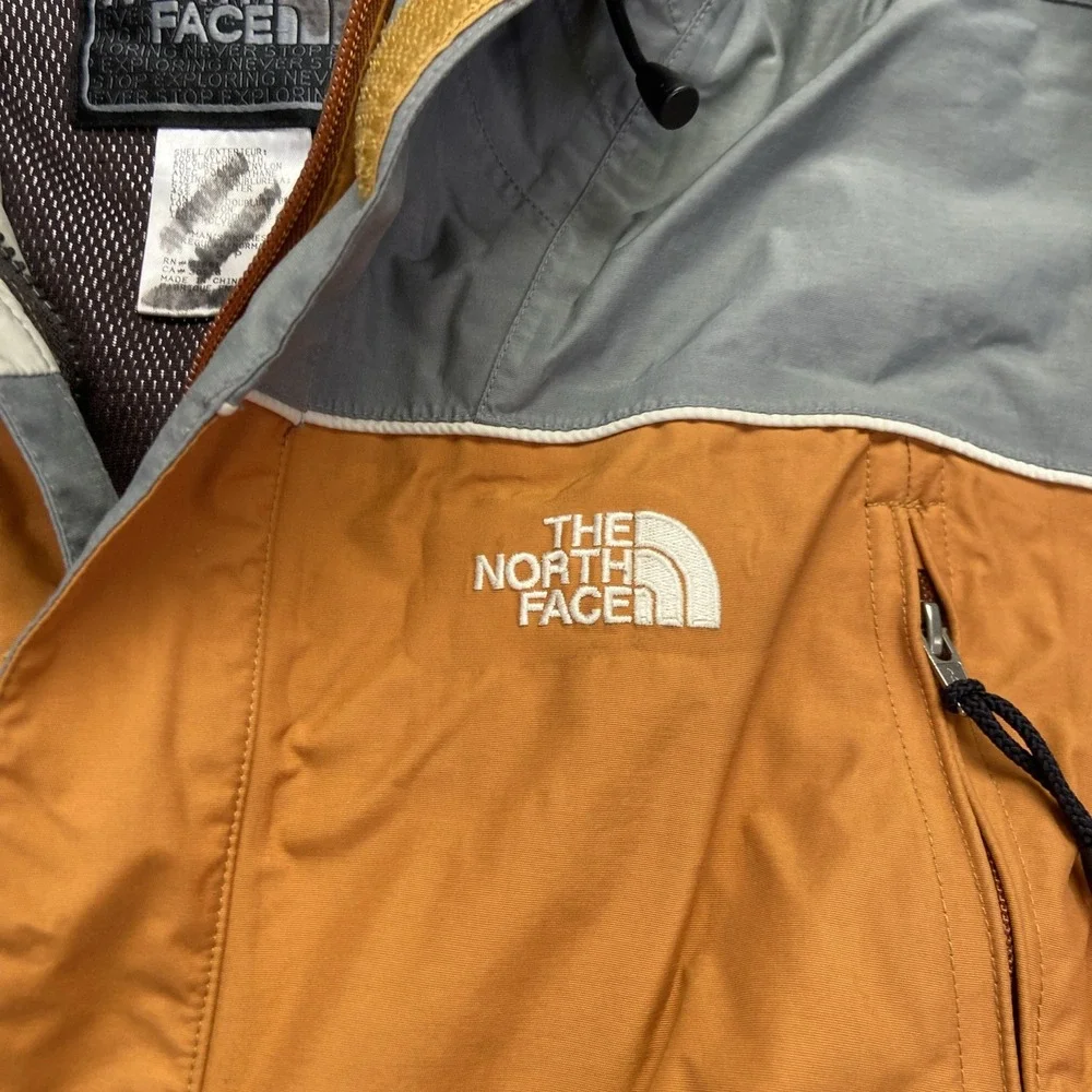 The North Face Jacket Mens S Ski Snowboarding Hyvent Orange Gorpcore